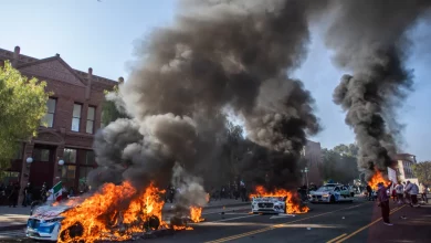 Los Angeles Protest: Tension is not decreasing in Los Angeles, America, after the National Guard, Marines are also deployed, violence is increasing in response