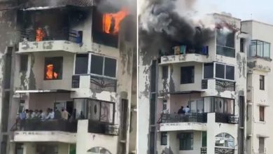 Delhi Fire News: Tragic accident in Dwarka, Delhi, father and child jumped to escape the fire, 3 died in hospital