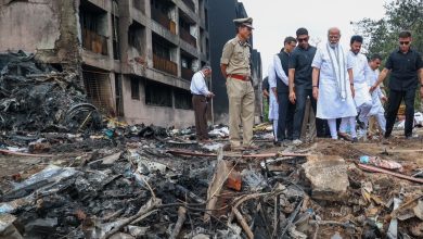 PM Modi Ahemdabad Visit: PM Modi on a visit to Ahmedabad, visited the spot, met the injured