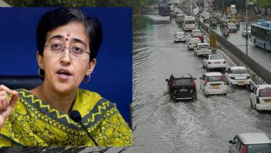 Waterlogging in Delhi: A few hours of rain and Delhi submerged… AAP leaders surrounded the BJP government