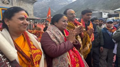 Chief Minister Rekha Gupta visited Baba Kedarnath