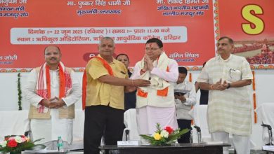 Chief Minister Pushkar Singh Dhami on Haridwar tour, gave important message regarding workers