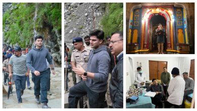Rudraprayag got the youngest District Magistrate, Prateek Jain measured the Kedarnath Yatra on foot as soon as he took charge