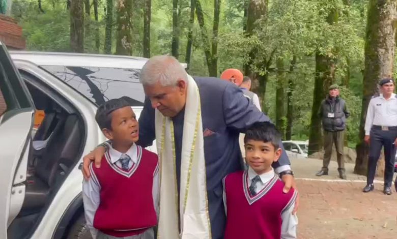 Vice President Jagdeep Dhankhar showed sensitivity during his visit to Uttarakhand