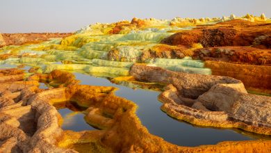 Danakil Depression is the hottest and most mysterious place on earth, which is called 'Gate of Hell'
