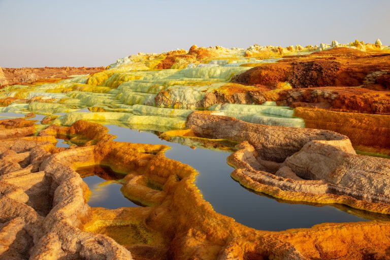Danakil Depression is the hottest and most mysterious place on earth, which is called 'Gate of Hell'