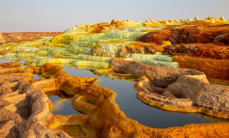 Danakil Depression is the hottest and most mysterious place on earth, which is called 'Gate of Hell'