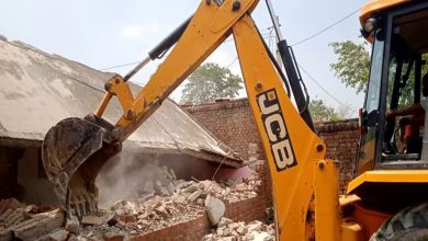 Bulldozer Action in Gurugram