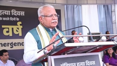 Union Minister Manohar Lal
