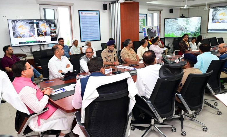 Monsoon wreaks havoc in Uttarakhand, cloud burst in Uttarkashi, CM Dhami took charge