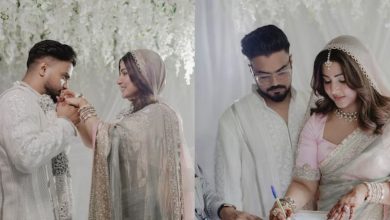 Hina Khan Wedding: Hina Khan, who is battling cancer, got married, photos of court marriage with boyfriend Rocky Jaiswal went viral