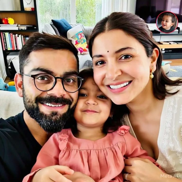 Heart touching meeting of Virat Kohli and his daughter Vamika