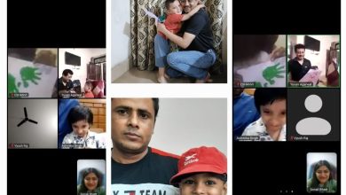 UP Bijnor News: Delhi Public School, Bijnor celebrated 'Father's Day' with great enthusiasm online
