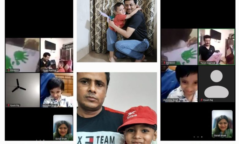 UP Bijnor News: Delhi Public School, Bijnor celebrated 'Father's Day' with great enthusiasm online