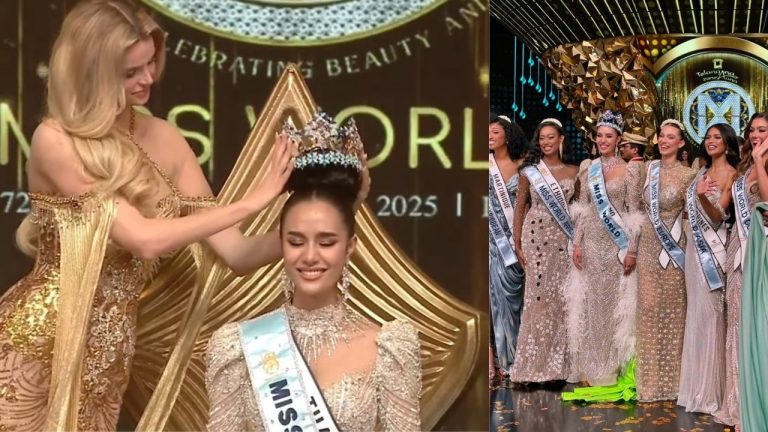 Miss World 2025: मिस वर्ल्ड 2025 का ताज थाईलैंड की ओपल सुचाता चुआंग्सरी के नाम, भारत की नंदिनी गुप्ता चूकीं