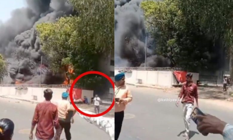 Ahmedabad Plane Crash Viral Video