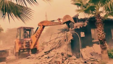 Bulldozer Action in Faridabad