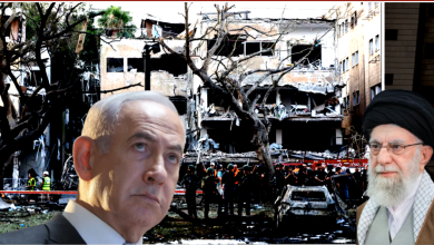Iranian missiles struck Israel