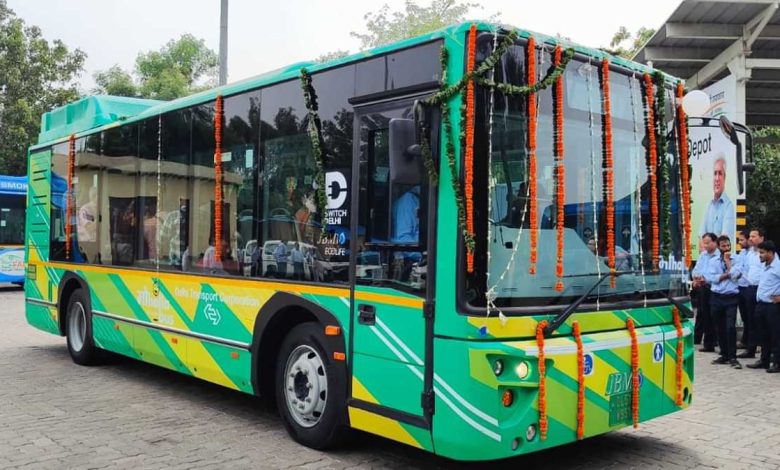 Prime Minister Modi flagged off 200 new electric buses on World Environment Day in New Delhi