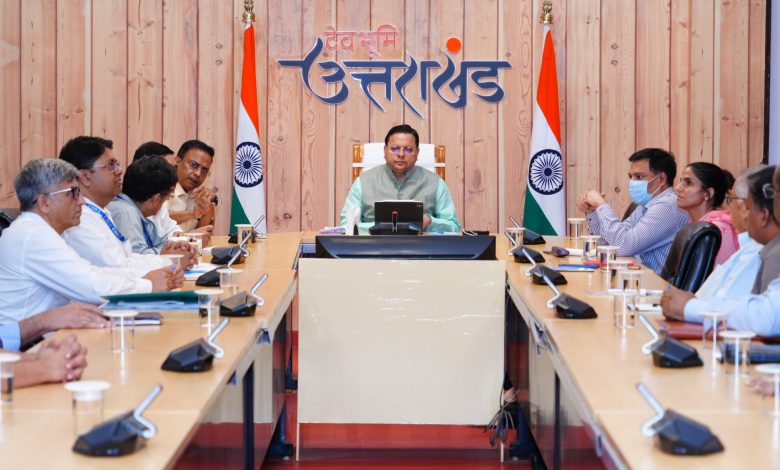 Monsoon will knock in Uttarakhand soon, CM Dhami held a high-level review meeting on disaster management
