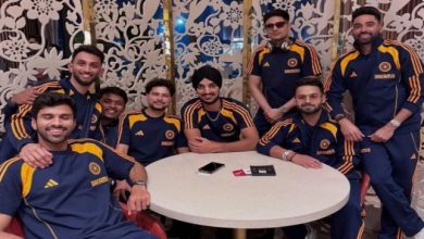 Team India's enthusiasm was visible as soon as they set foot in England, BCCI shared a special video!