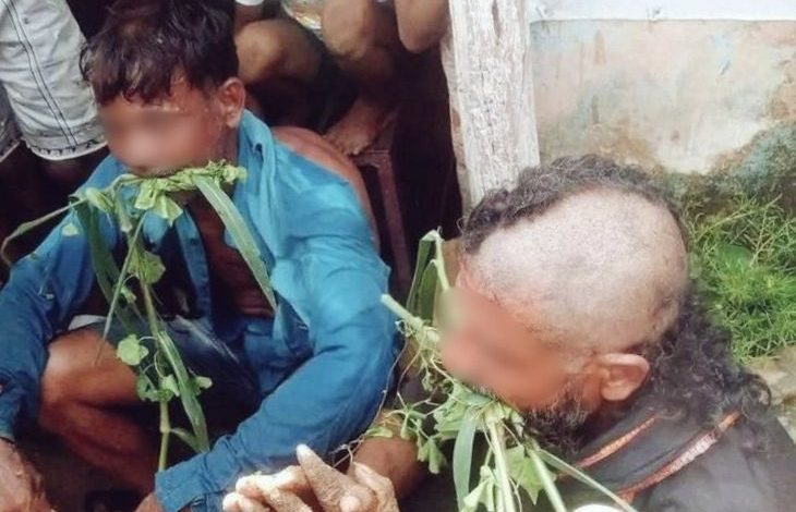 Cow Smuggling: An incident that shames humanity, two Dalits were brutally beaten up, their heads were shaved off and they were made to drink drain water in Ganjam, Odisha