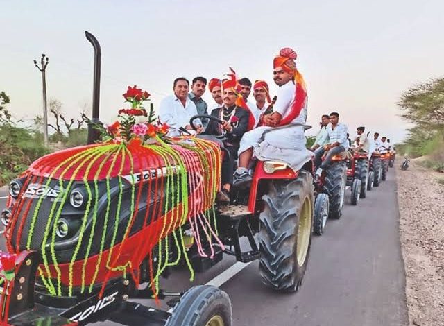 Jodhpur Tractor Wedding: When there was no procession, but a caravan - Jodhpur's desi pride rode on 121 tractors!