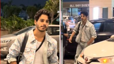 Ishaan Khatter Airport Look: Ishaan Khatter's denim look is trending on social media, fans say - next fashion icon!