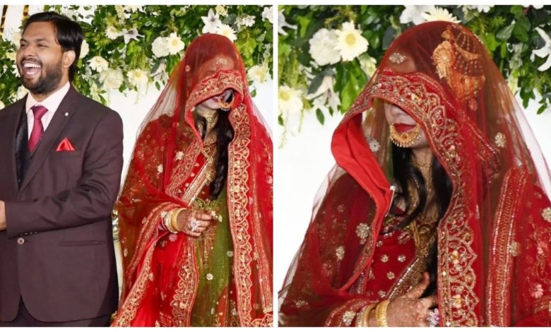 Khan Sir Marriage: Grand reception of Khan Sir in Patna, from Tejashwi to Governor, big names gathered in the reception, bride and groom duo stole hearts!