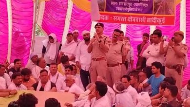 Rajasthan Highway Jam: Farmers' protest in Dausa turned into mourning, a protesting farmer died of a heart attack, highway jammed