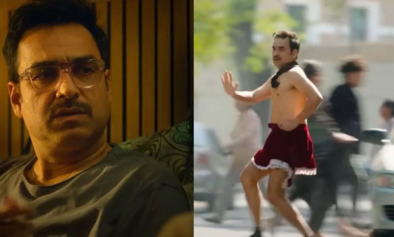 Pankaj Tripathi Viral Scene: Pankaj Tripathi was seen roaming on the road wearing a red skirt, fans were surprised to see the viral video