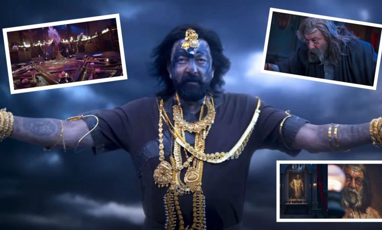 Prabhas The Raja Saab Teaser: Black clothes, gold makeup and a style full of mystery... Sanjay Dutt seen in a fierce look in 'The Raja Saab' teaser