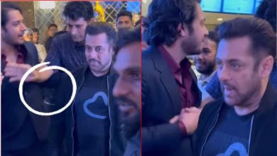 Junaid Khan Viral Video: 'Is Salman blind... People got angry with Bhaijaan's bodyguard's actions with Junaid, said this on social media