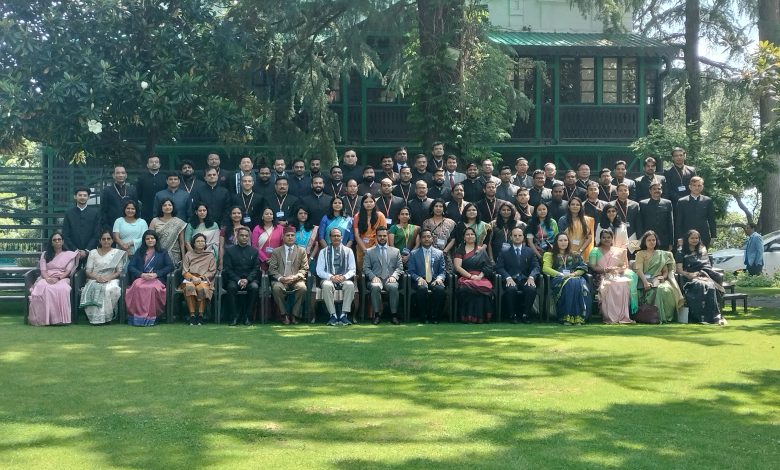 22nd mid-career training program concluded at LBSNAA Mussoorie, Union Minister Shivraj Singh Chouhan was the chief guest