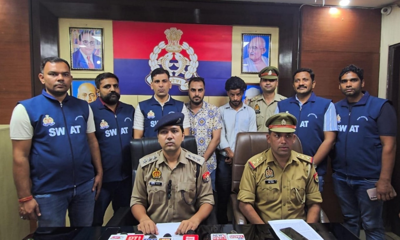 Up Ghaziabad News: Magic pen, fake ID and fraud... 'Insurance gang' office used to run on the streets, two criminals were caught in joint police action