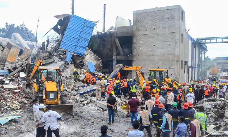 Telangana Factory Explosion: Window panes broke half a kilometer away, death toll rises to 37, horrific scene of explosion in chemical factory