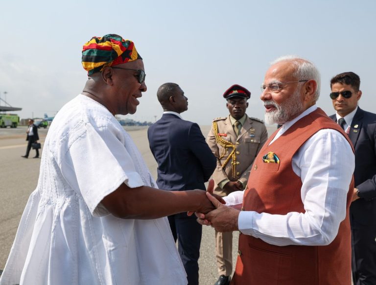 PM Modi in Ghana: As long as the sun and moon exist… this is how PM Modi was welcomed in Ghana, shared the video