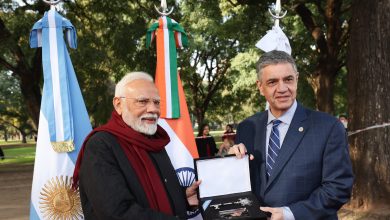 PM Modi Argentina Visit: A new example of India-Argentina friendship, PM Modi was honored by giving him the key of Buenos Aires