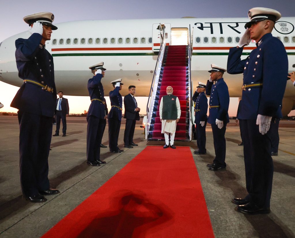 PM Modi arrives Brasilia: PM Modi reached Brasilia, warm welcome with Shiv Tandava, enthusiasm seen among people