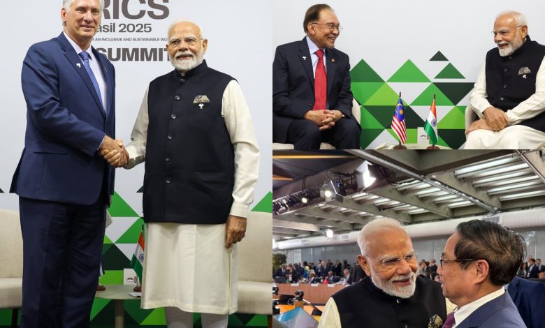 BRICS Summit 2025: Prime Minister Modi met the leaders of Cuba, Malaysia and Vietnam at the BRICS summit, discussed bilateral relations