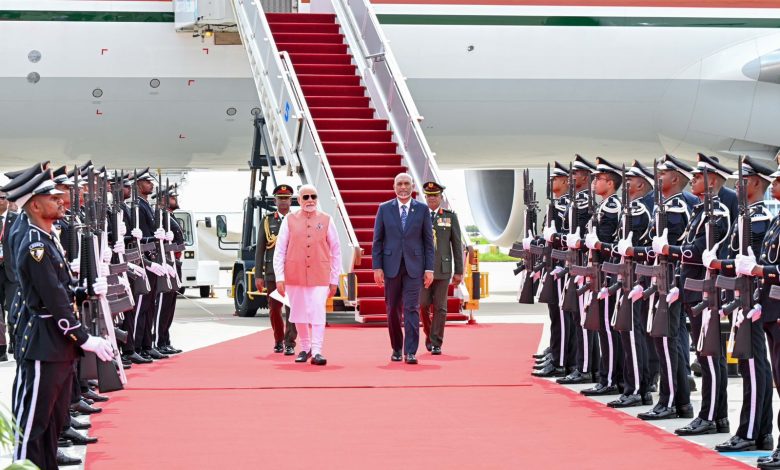 PM Modi arrived Maldives: PM Modi arrived in Maldives, welcomed by President Muizzu and several ministers