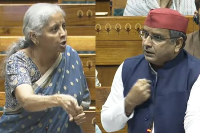 Parliament Monsoon Session: Fierce debate in Lok Sabha! What did Dharmendra Yadav say that made Nirmala Sitharaman stand up?