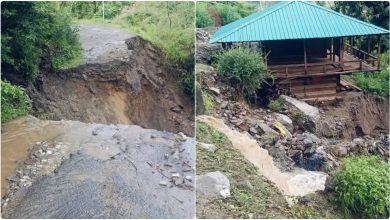 Heavy rains wreak havoc in Uttarkashi, roads cave in, apple crops and houses suffer heavy damage
