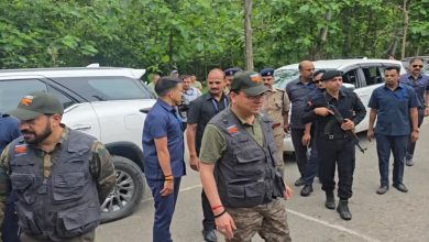 CM Dhami's jungle safari in Corbett Tiger Reserve