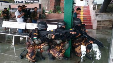 Mock drill at Kathgodam railway station, extensive practice of security forces in the shadow of terrorist attack