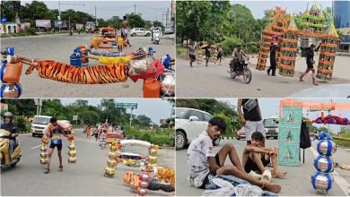 Kanwar Yatra 2025: The increasing crowd of Kanwariyas on the highway has increased the danger, the administration is appealing
