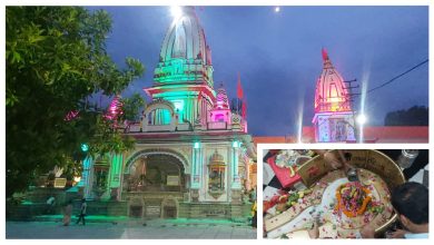 On the first Monday of Sawan, a flood of devotees gathered at Daksheshwar Mahadev temple in Haridwar