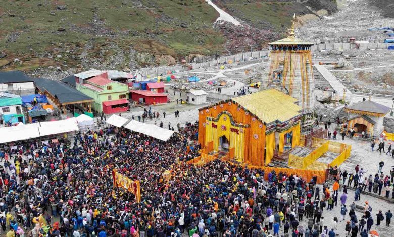 A wave of devotion in the month of Saavan, a flood of faith surged in Kedarnath Dham