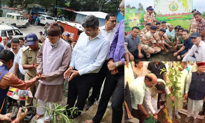 Harela festival celebrated in Uttarakhand, tree plantation program becomes an example of environmental protection