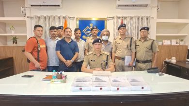 Big success of STF and police in Rudrapur, 8 automatic pistols recovered